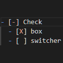 Check Box Switcher